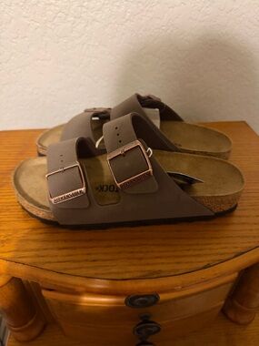 Birkenstock Arizona Two-Strap Sandal in Brown